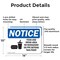 Signmission Food And Drink Area No Biohazards OSHA Notice Sign, Aluminum, 14in W x 10in L, 2PK OS-2PACK-NS-A-1014-L-12814 - alternate 5